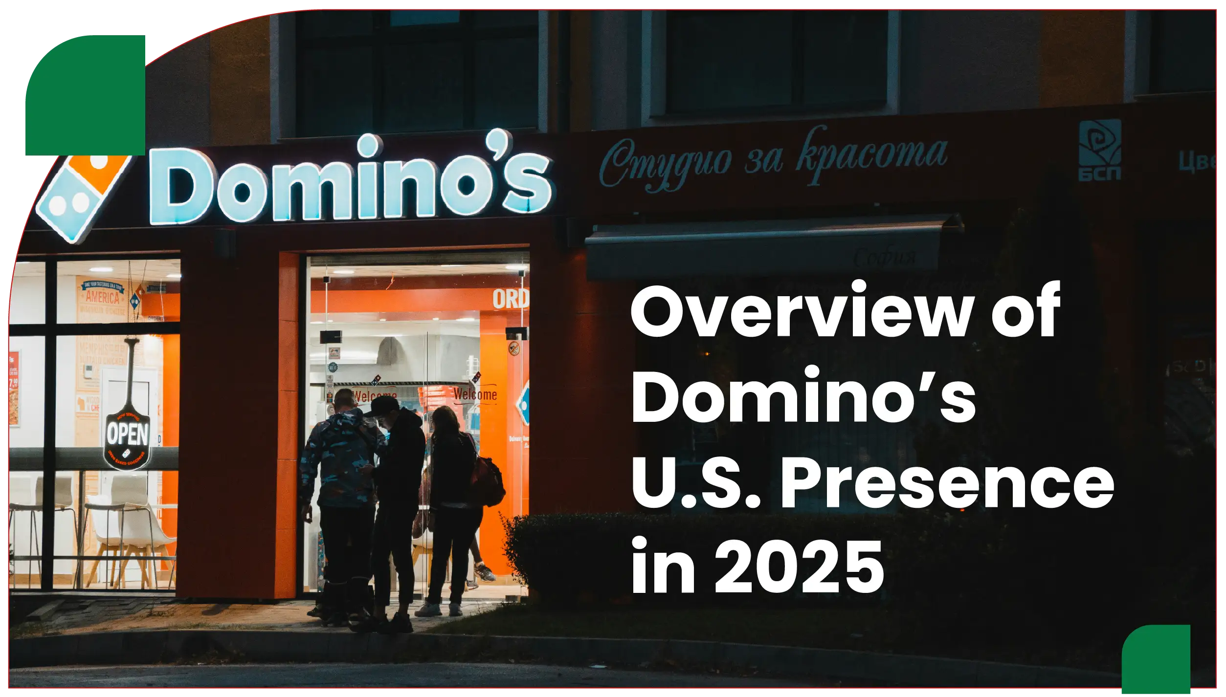 Overview of Domino’s U.S. Presence in 2025